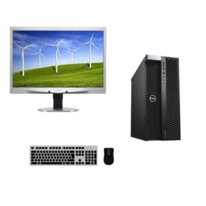 Repasovaný PC set Dell Precision 5820 (Radeon RX Vega 56 8GB) + Monitor Philips 240P4Q - Silver