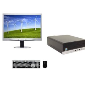 Repasovaný PC set HP ProDesk 600 G4 SFF + Monitor Philips 240P4Q 24" - Bronze
