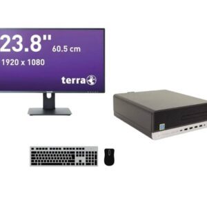 Repasovaný PC set HP ProDesk 600 G4 SFF + Monitor TERRA 2456W PV 23,8" - Bronze