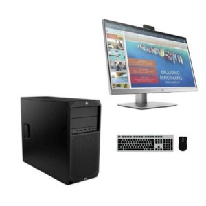 Repasovaný PC set HP Z2 Tower G4 Workstation + Monitor HP EliteDisplay E243d Docking Monitor - Silver