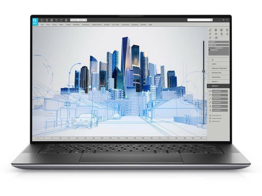 Repasovaný Notebook Dell Precision 5560 (NVIDIA RTX A2000 4GB) - Silver