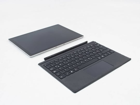 Repasovaný Notebook Microsoft Surface Pro 5 (8GB) (256GB) (Touchscreen) (Black keyboard) - Silver